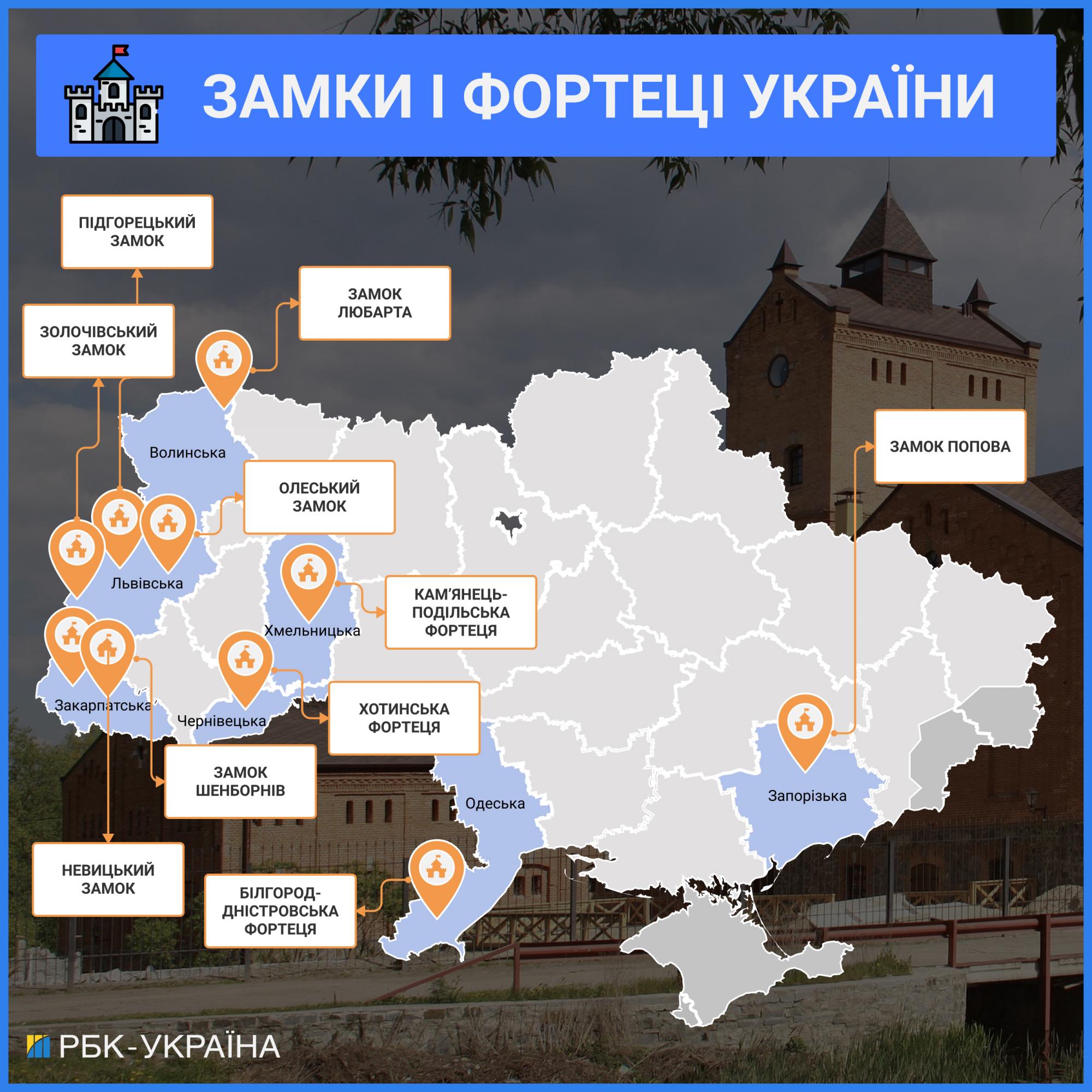 Красота и руины: как изменились самые знаковые замки Украины за годы независимости